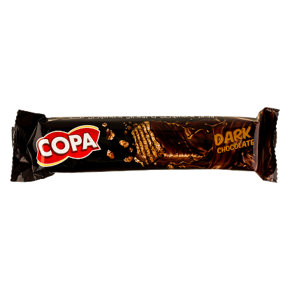 تصویر  ویفر کوپا با روکش شکلات تلخ 40 گرمی