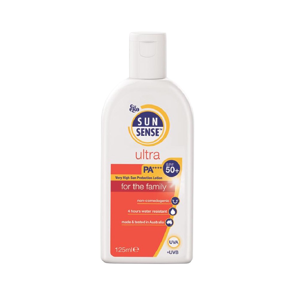 لوسیون ضد آفتاب ایگو سری سان سنس اولترا +SPF 50 حجم ۱۲۵ میلی لیتر
