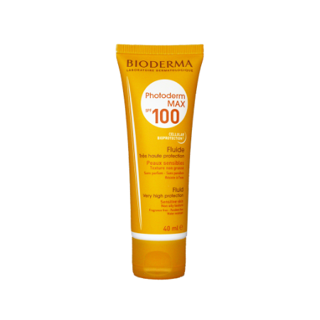 فلوئید ضد آفتاب بایودرما سری فتودرم مکس SPF100 حجم 40 میلی لیتر