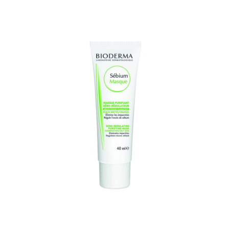 ماسک پاکسازی پوست بایودرما سری سبیوم حجم 40 میلی لیتر