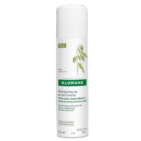 شامپو اسپری خشک کلوران با رایحه شیر جو دو سر حجم ۱۵۰ میلی لیتر