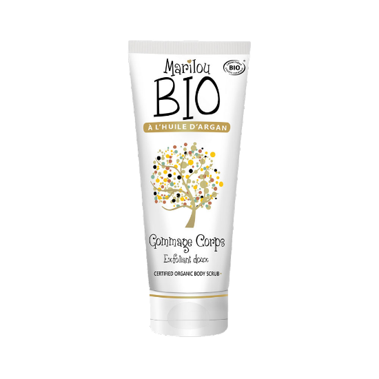 اسکراب بدن لایه بردار ماریلو بایو روغن آرگان حجم ۷۵ میلی لیتر