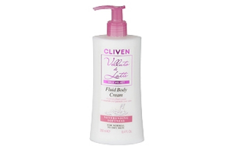 تصویر  کرم مایع بدن کلیون مخصوص پوست های نرمال تا خشک حجم ۲۵۰ میلی لیتر