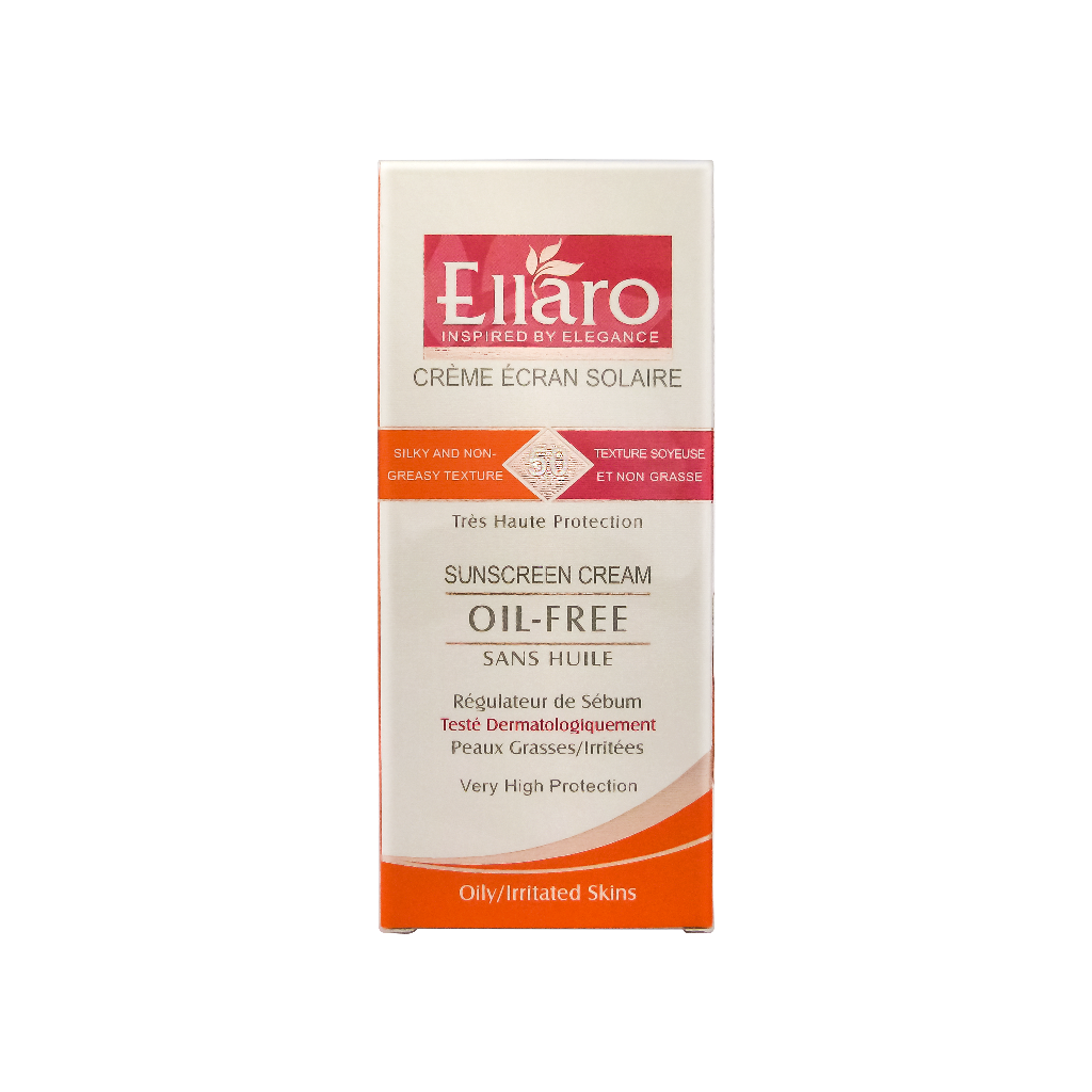کرم ضد آفتاب فاقد چربی الارو بژ روشن +SPF 50 حجم ۴۰ میلی لیتر