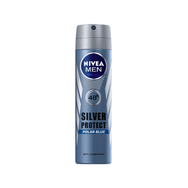 اسپری مردانه نیوآ مدل Silver Protect Antibacterial حجم 150 میلی لیتر