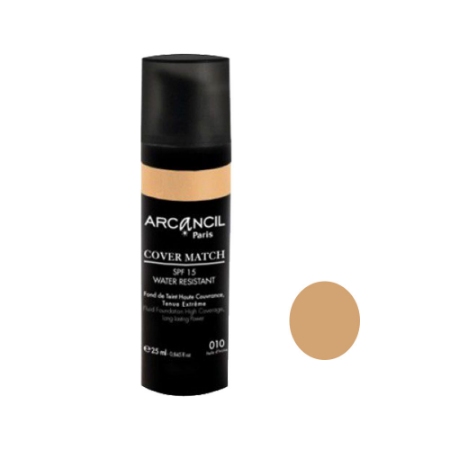 کرم پودر آرکانسیل مدل کاور مچ شماره رنگ ۰۱۰
