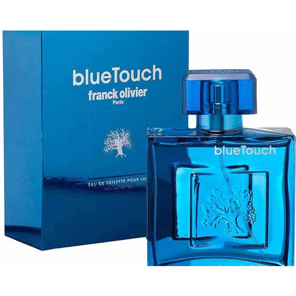 ادو تویلت مردانه فرانک اولیور مدل Blue Touch حجم 100 میلی لیتر