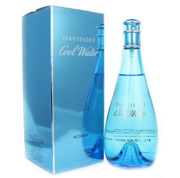 ادو تویلت زنانه داویدف کول واتر Davidoff Cool Water Eau De Toilette For Women 100ml