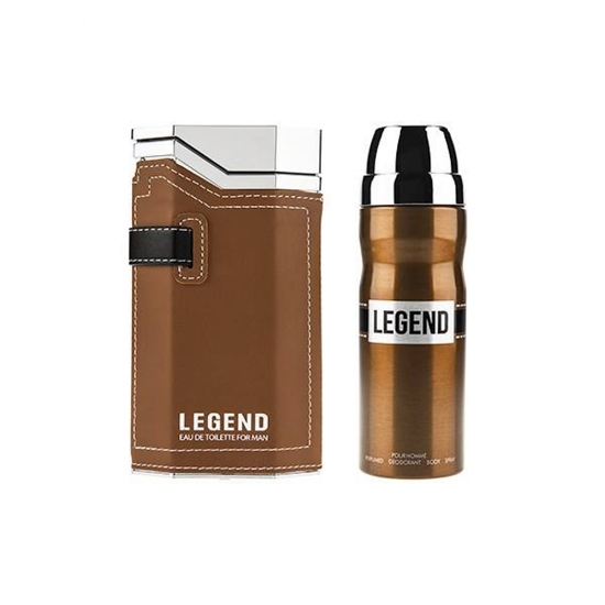 ست ادو تویلت مردانه امپر مدل Legend حجم 100 میلی لیتر