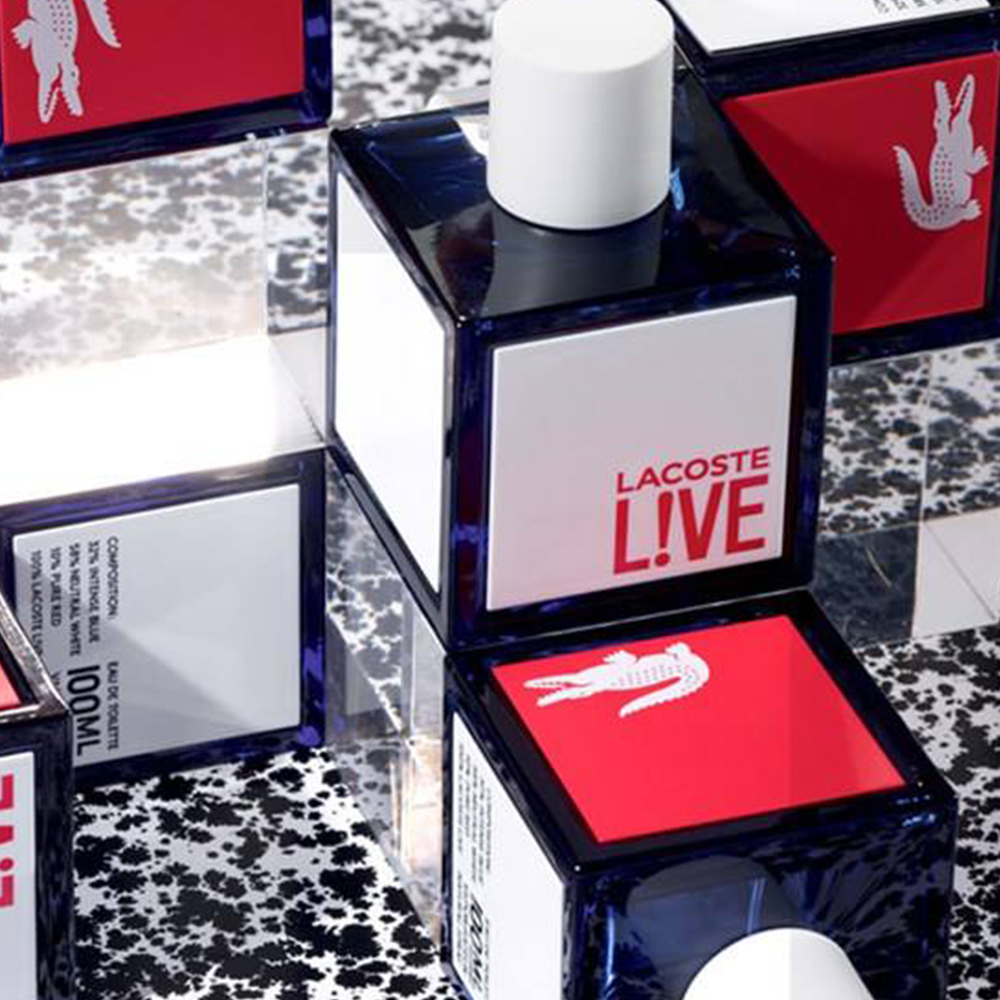 ادو تویلت مردانه لاکاست لایو Lacoste Live Eau De Toilette For Men 100ml