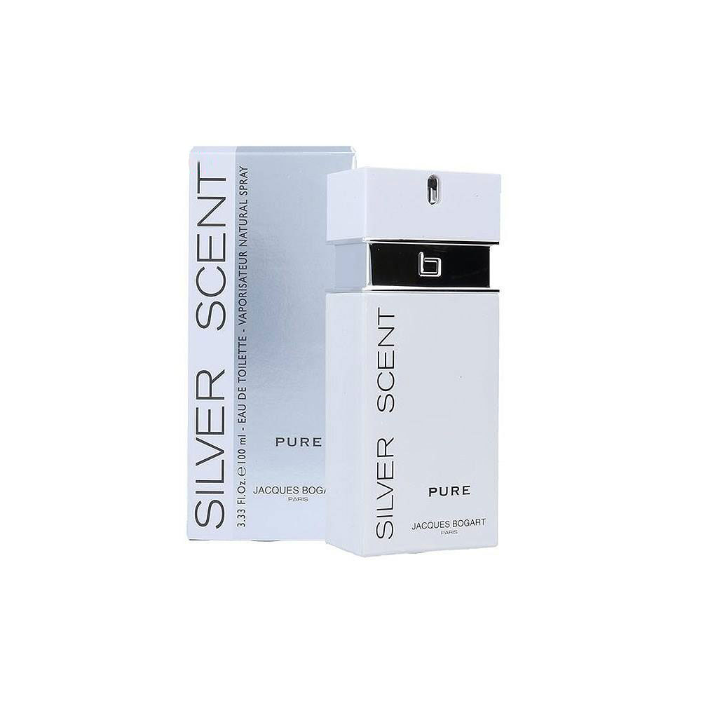 ادو تویلت مردانه ژاک بوگارت مدل Silver Scent Pure حجم 100 میلی لیتر