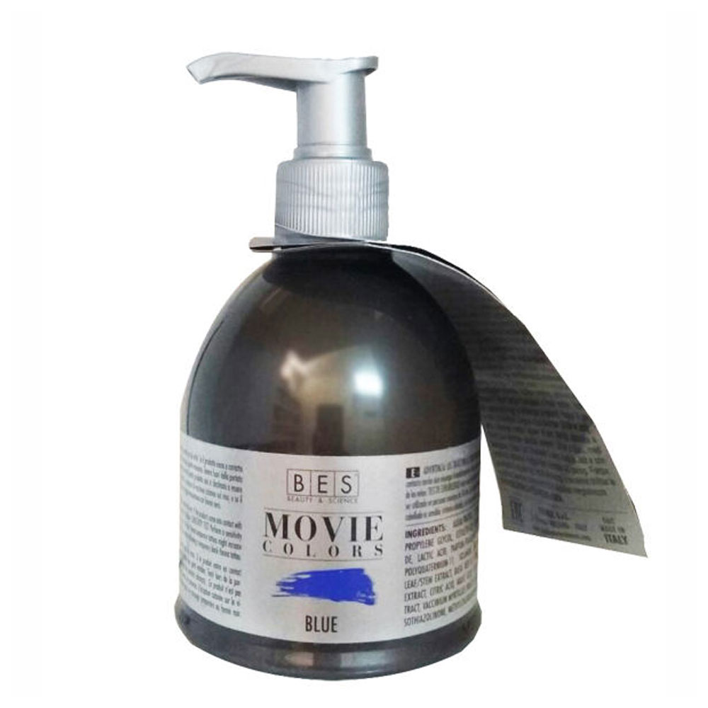 شامپو رنگ آبی تیره بس BES MOVIE COLORS Blue