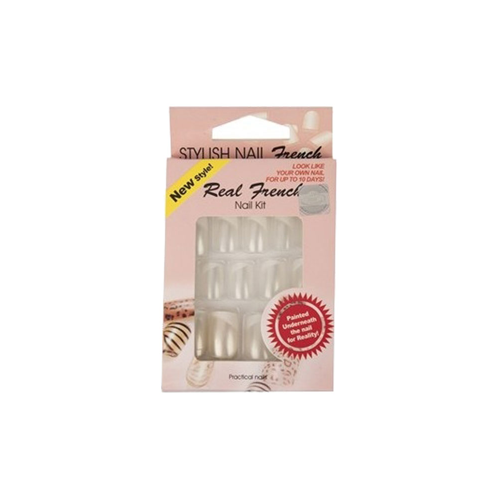ناخن مصنوعی تریتون Triton Real French NDN-1518-5575 Nail Extension