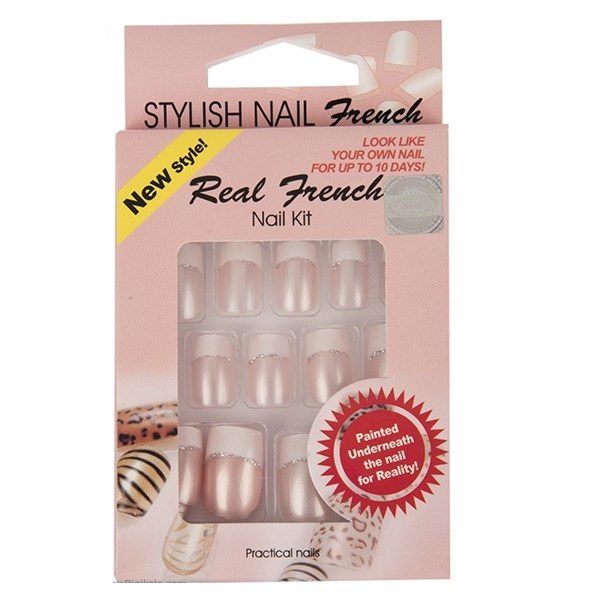 ناخن مصنوعی تریتون سری Real French مدل NDN 1518 5573