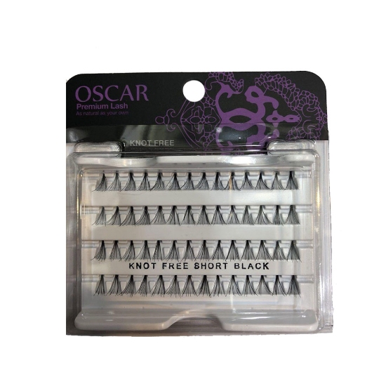 مژه مصنوعی اسکار مدل تکی بدون گره کوتاه