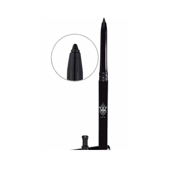 مداد چشم پیچی داخل چشم و تاتو مشکی اسکار