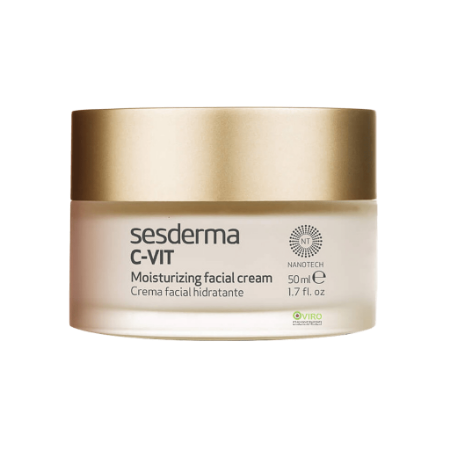کرم مرطوب کننده سسدرما سی ویت حجم ۵۰ میلی لیتر