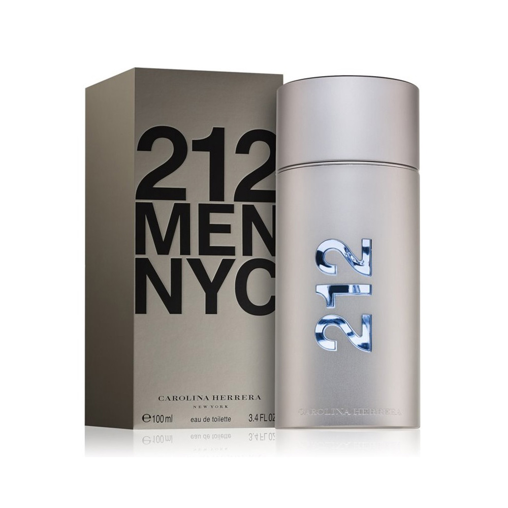 ادو تویلت مردانه کارولینا هررا مدل Men NYC 212 حجم 100 میلی لیتر