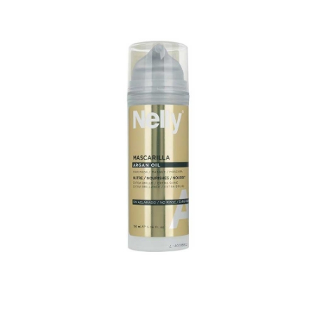 ماسک مو و نرم کننده فوری حاوی روغن آرگان نلی بدون نیاز به آبکشی 150 میلی لیتر