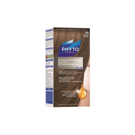 کیت رنگ مو فیتو شماره 7D حجم 40 میلی لیتر