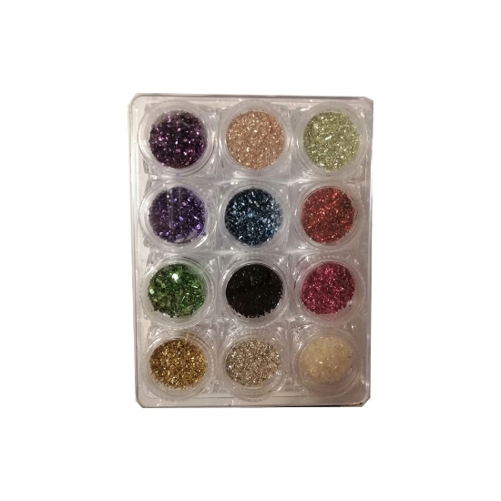 دیزاین ناخن هرلیچ مدل مرمریت بسته 12 عددی