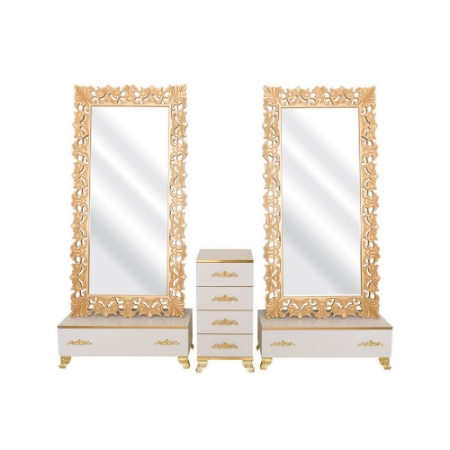 ست آینه و کنسول آرایشگاهی صنعت نواز مدل SN-3421