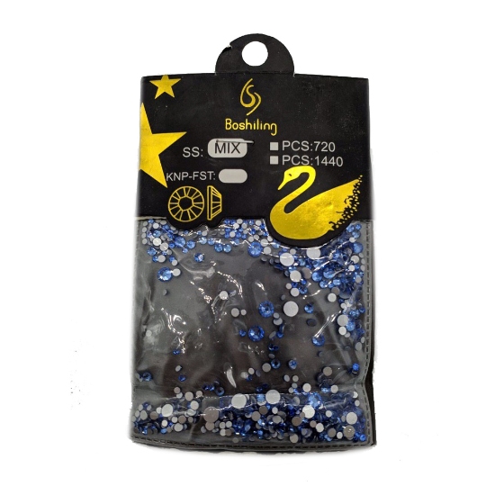 نگین ناخن وینز 720 عددی 5 سایز شماره 61