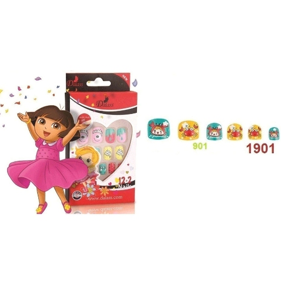 تصویر  ناخن مصنوعی کودک دالاس شماره 1901