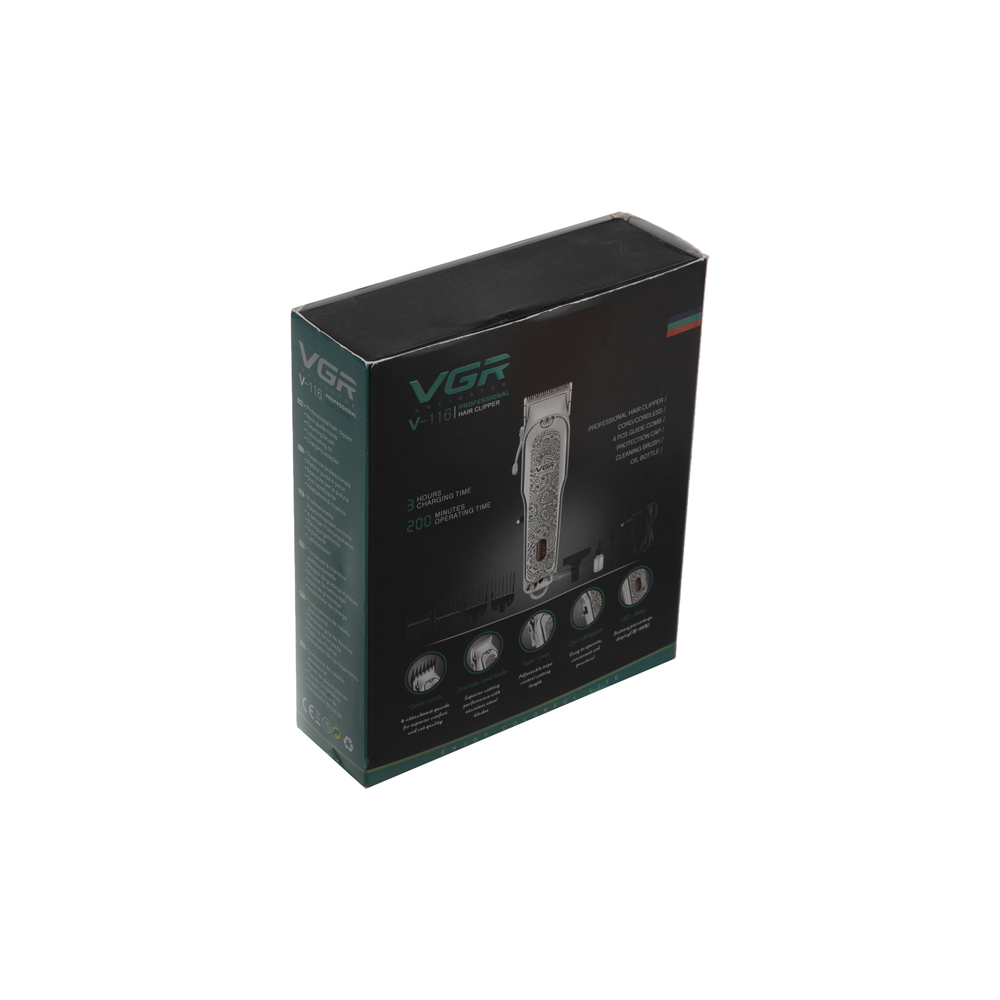 ماشین اصلاح موی سر و صورت وی جی ار مدل V-116