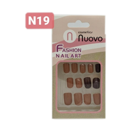 ناخن مصنوعی نوو 24 عددی شماره 19