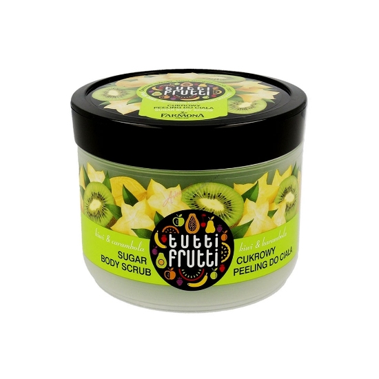 لایه بردار شکری فارمونا حاوی کیوی و کارامبولا توتی فروتی