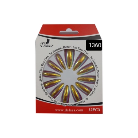 ناخن مصنوعی دالاس مدل کروم یو وی 1360