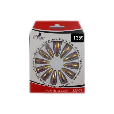 ناخن مصنوعی دالاس مدل کروم یو وی 1359