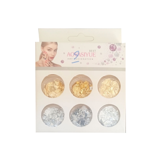 دیزاین ناخن 6 تایی شماره 9