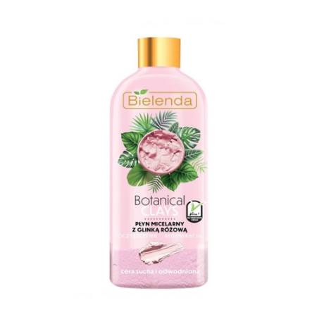 محلول پاک‌کننده صورت بیلندا حاوی خاک رس صورتی