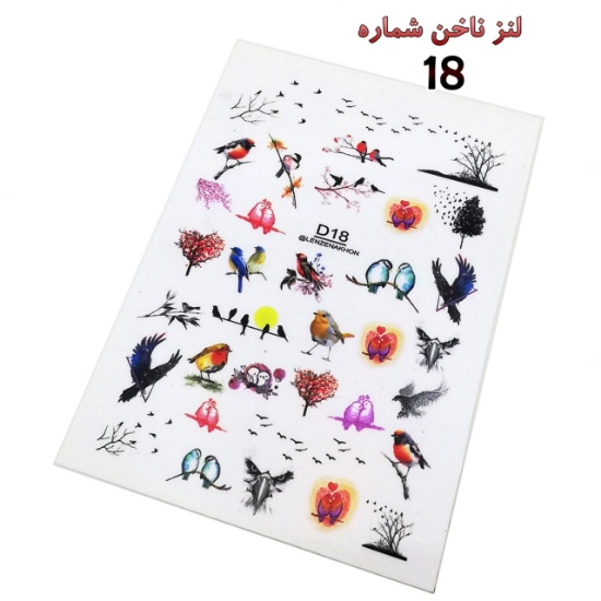 لنز ناخن شماره D18