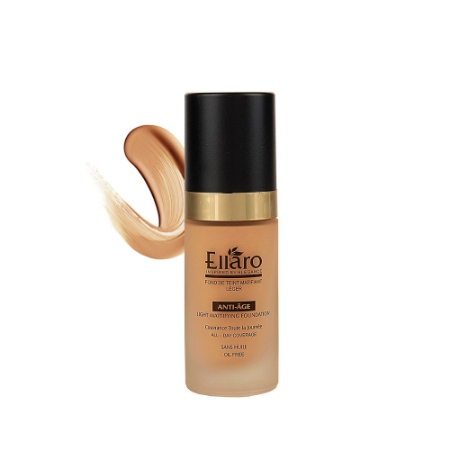 کرم پودر ضد چروک اِلارو مدل Anti Age شماره 05 بژ عسلی