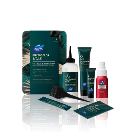 کیت رنگ مو فيتو مدل PHYTO COLOR شماره 4