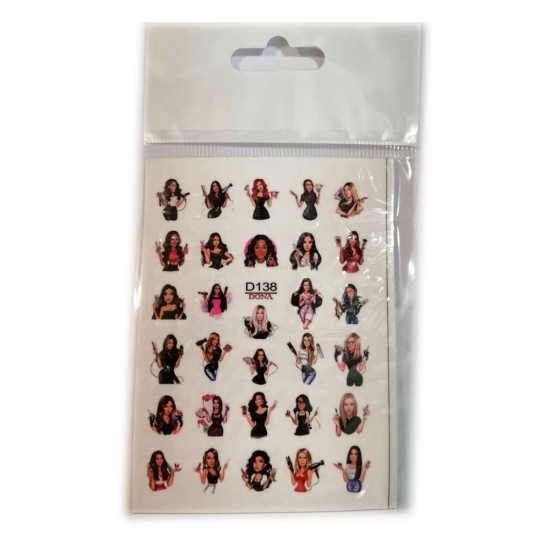 لنز ناخن شماره D138