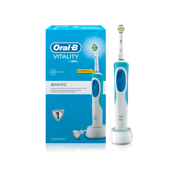 مسواک برقی اورال-بی مدل Vitality D12.513w 3D White