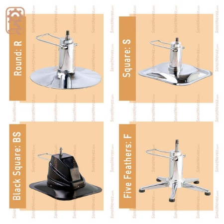 صندلی جکی آرایشگاهی مردانه صنعت نواز مدل SN-6812 R