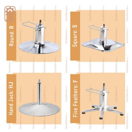 صندلی میکاپ صنعت نواز مدل SN-6825 R