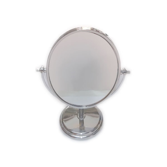 آينه آرایشی پايه دار گرد با بزرگنمایی 3X دالاس مدل 2743