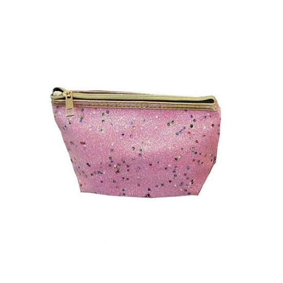 معرفی کیف آرایشی دالاس مدل شنی نگین دار 