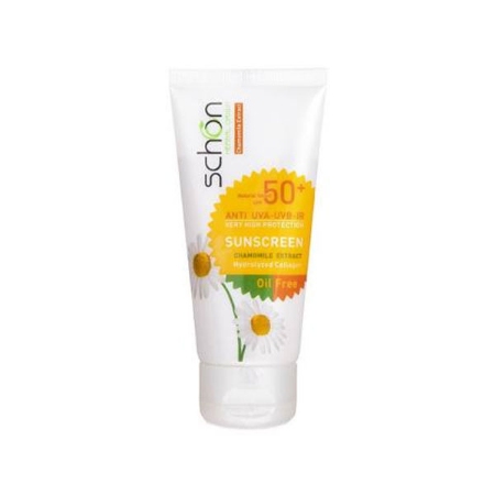 کرم ضد آفتاب رنگی فاقد چربی شون با رنگ طبیعی + SPF50