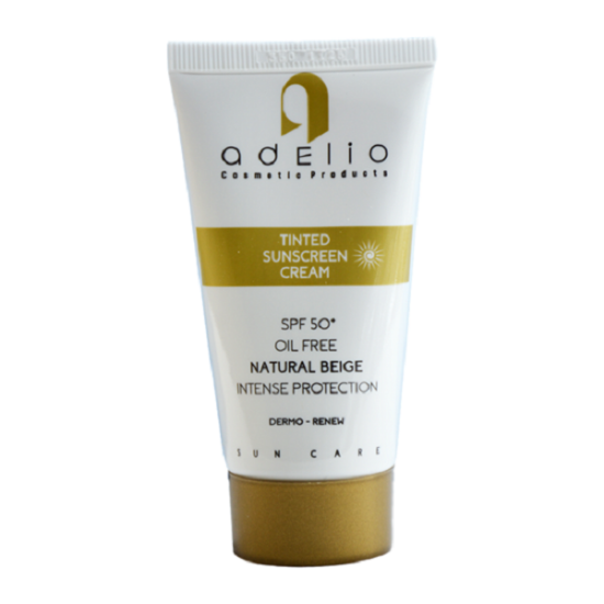 ضد آفتاب رنگی SPF50 ادليو مناسب پوست چرب 50 میلی لیتر