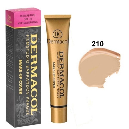 کرم پودر درماکول شماره 210 حجم 30 میلی لیتر