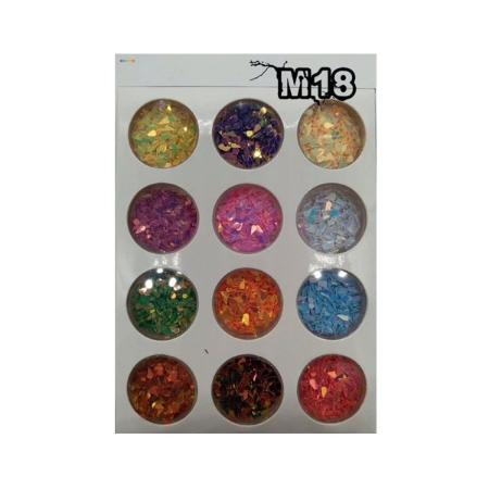 دیزاین ناخن مجیک گرل 12 عددی M18