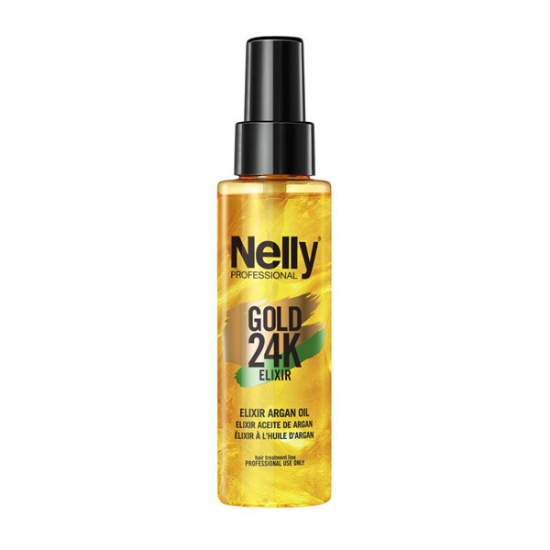 سرم الکسیر آرگان ترمیم کننده و تقویتی کراتین گلد نلی