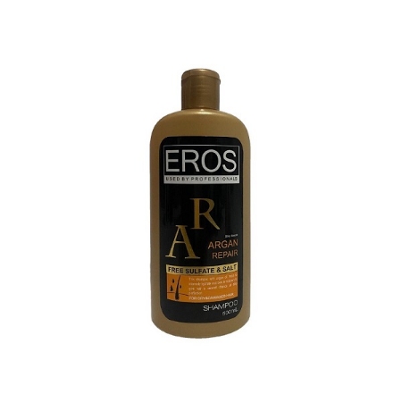 شامپو کراتینه بدون سولفات اروس مدل Keratin Smooth حجم 500 میل